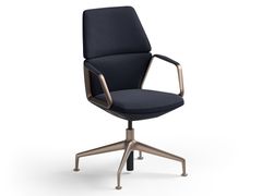 Sedia da conferenza girevole in tessuto con braccioli&nbsp;RAY EXECUTIVE - BRUNNER