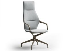 Poltrona ufficio direzionale girevole con schienale alto&nbsp;RAY - BRUNNER