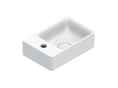 Lavamani rettangolare&nbsp;ELICE 35x23 - CERAMICA CATALANO