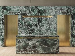 Rivestimento in gres porcellanato effetto marmo&nbsp;INFINITO 2.0 - GREEN DENIS - CERAMICA FONDOVALLE