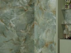 Pavimento/rivestimento in gres porcellanato effetto marmo&nbsp;ONYX - GREEN - CERAMICA FONDOVALLE