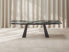 Tavolo allungabile in gres porcellanato&nbsp;PLANA EXT - CERAMICA FONDOVALLE