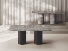 Tavolo rettangolare in gres porcellanato&nbsp;RAKI - CERAMICA FONDOVALLE