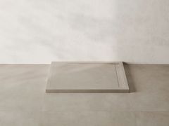 Piatto doccia rettangolare in gres porcellanato&nbsp;WAVE - CERAMICA FONDOVALLE