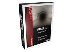 Disegno di profili longitudinali per reti di acquedotto&nbsp;PROFILI ACQUEDOTTO - COINTEC