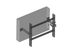 Modulo per scala in alluminio COPPIA STAFFE DI FISSAGGIO SCALA - FT
