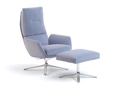 POLTRONA GIREVOLE IN TESSUTO CON SCHIENALE ALTO&nbsp;CORDIA26 - COR SITZM�BEL HELMUT L�BKE