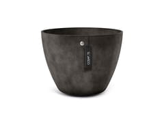 Vaso da giardino fatto a mano basso rotondo in Cohesa&nbsp;LUPO 62 - THE POTS COMPANY