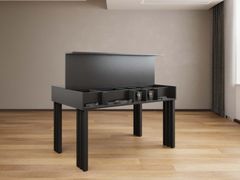 Tavolo rettangolare alto in legno&nbsp;�TE - CREANDE