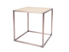 Tavolino quadrato con piano in legno&nbsp;HYPERCUBE 39X39X39 - CUBE3