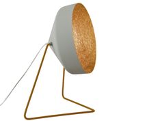 Lampada da terra in resina effetto cemento&nbsp;CYRCUS F CEMENTO - IN-ES.ARTDESIGN