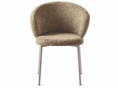 Sedia imbottita con struttura in metallo&nbsp;OLEANDRO - CALLIGARIS