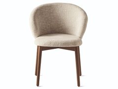 Sedia imbottita con struttura in legno&nbsp;OLEANDRO - CALLIGARIS