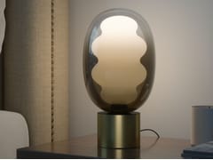 Lampada da tavolo a LED in vetro con dimmer DALMA - CANGINI & TUCCI