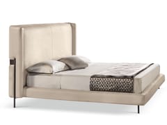 Letto matrimoniale in pelle con testiera alta&nbsp;VALLEY ALTO - CANTORI