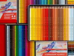 MATITE, PENNE, PASTELLI, ACQUERELLI PER LE BELLE ARTI&nbsp;STRUMENTI PER IL DISEGNO CREATIVO - CARAN D'ACHE