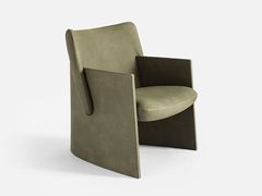 POLTRONCINA IN PELLE CON BRACCIOLI&nbsp;PAPE - BELLANI