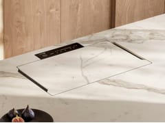 Piano cottura sottotop a induzione in gres porcellanato&nbsp;SILENT - CASALGRANDE PADANA