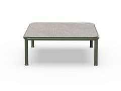 Tavolino da giardino quadrato da caff� in granito&nbsp;CAMPUS - CASE FURNITURE