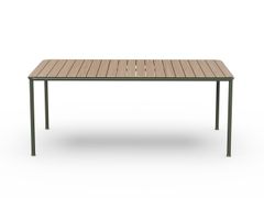 Tavolo da giardino rettangolare in teak&nbsp;CAMPUS - CASE FURNITURE