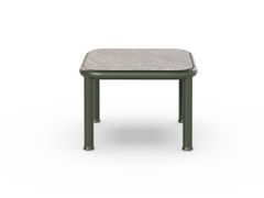 Tavolino da giardino di servizio quadrato in granito&nbsp;CAMPUS - CASE FURNITURE
