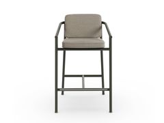 Sgabello alto con schienale&nbsp;CAMPUS - CASE FURNITURE