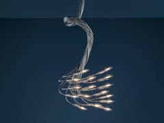 Lampada da soffitto a LED orientabile in metallo TURCI - CATELLANI & SMITH