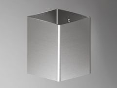 Portaspazzolino a muro in acciaio inox&nbsp;DUET 105 - CEADESIGN