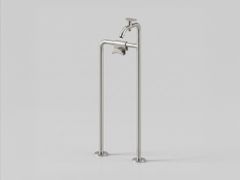 Miscelatore per lavabo da terra in acciaio inox&nbsp;HOOK 31 - CEADESIGN