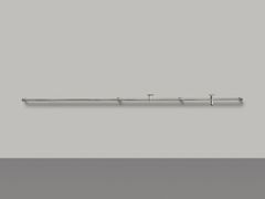 Gruppo 2 miscelatori a parete su sistema tubolare&nbsp;HOOK 44 - CEADESIGN