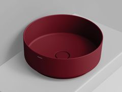 Lavabo da appoggio rotondo in ceramica&nbsp;NOEMI - CERAMICA DOLOMITE
