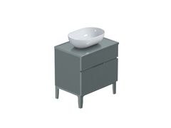 Mobile lavabo da terra con cassetti&nbsp;GISELE - CERAMICA GLOBO