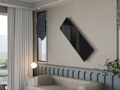 Termoarredo elettrico in granito a parete&nbsp;BLACK GALAXY 1100 W - 130X42 CM - MAISON FOHRER