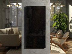 Termoarredo elettrico in granito a parete&nbsp;BLACK GALAXY 1500 W - 130X60 CM - MAISON FOHRER