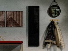 Termoarredo elettrico in granito a parete&nbsp;BLACK GALAXY 750 W - 130X36 CM - MAISON FOHRER