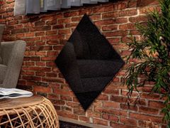 Termoarredo elettrico in granito a parete&nbsp;BLACK GALAXY 750 W - 60X60 CM - MAISON FOHRER