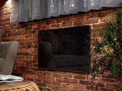 Termoarredo elettrico in granito a parete&nbsp;BLACK GALAXY 750 W - 85X50 CM - MAISON FOHRER