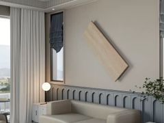 Termoarredo elettrico in travertino Romano&nbsp;TRAVERTINO ROMANO 1100 W � 130X42 CM - MAISON FOHRER