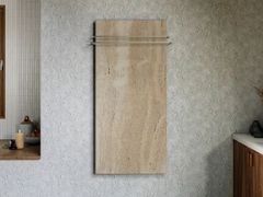 Scaldasalviette in travertino Romano&nbsp;TRAVERTINO ROMANO 1500 W - 60X130 CM - MAISON FOHRER