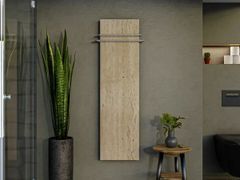 Scaldasalviette in travertino Romano&nbsp;TRAVERTINO ROMANO 750 W - 36X130 CM - MAISON FOHRER