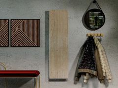 Termoarredo elettrico in travertino Romano&nbsp;TRAVERTINO ROMANO 750 W � 130X36 CM - MAISON FOHRER