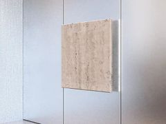 Termoarredo elettrico in travertino Romano&nbsp;TRAVERTINO ROMANO 750 W � 60X60 CM - MAISON FOHRER