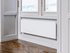 Termoarredo elettrico in marmo bianco Thassos&nbsp;THASSOS 500 W - 100X30 CM - MAISON FOHRER