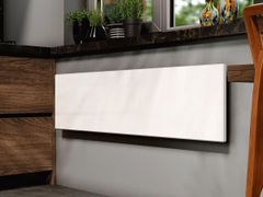 Termoarredo elettrico in marmo bianco Thassos&nbsp;THASSOS 750 W - 130X36 CM - MAISON FOHRER