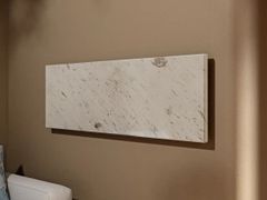 Termoarredo elettrico in marmo White Grey&nbsp;WHITE GREY 1100 W - 130X42 CM - MAISON FOHRER