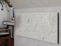 Termoarredo elettrico in marmo White Grey&nbsp;WHITE GREY 1500 W - 130X60 CM - MAISON FOHRER
