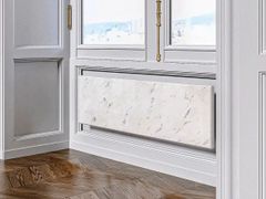 Termoarredo elettrico in marmo White Grey&nbsp;WHITE GREY 500 W - 100X30 CM - MAISON FOHRER