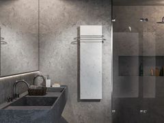 Scaldasalviette in marmo White Grey&nbsp;WHITE GREY 500 W - 30X100 CM - MAISON FOHRER