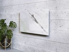 Termoarredo elettrico in marmo White Grey&nbsp;WHITE GREY 750 W - 85X50 CM - MAISON FOHRER