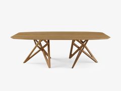 Tavolo rettangolare in legno&nbsp;ENN�A - CINNA